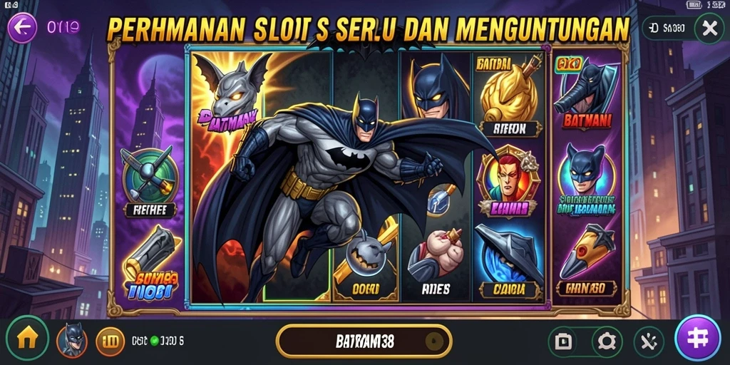 Tampilan gameplay seru dari BATMAN138 dengan banyak fitur menarik.