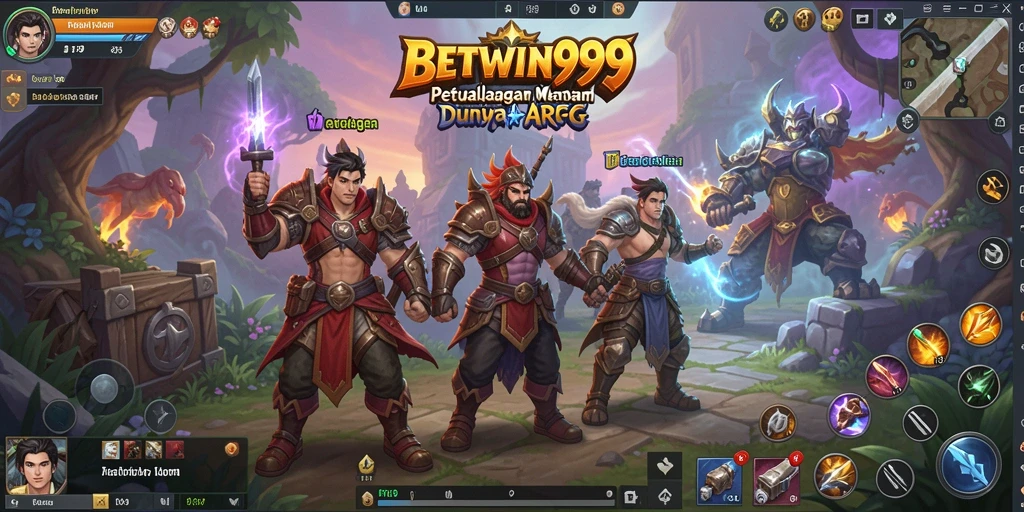 Tampilan mendebarkan dari gameplay BETWIN999 yang menawan.