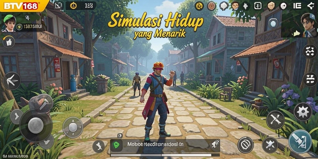 Tampilan gameplay BTV168 yang interaktif dan mengasyikkan.