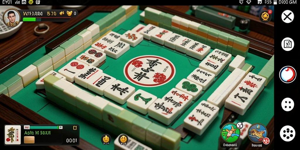 Tampilan gameplay Mahjong yang menarik dan menantang di DY01.