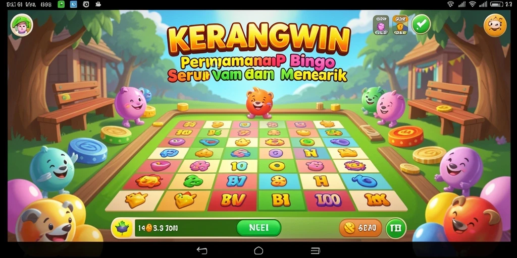 Tampilan gameplay menarik dari KERANGWIN yang seru dan interaktif.