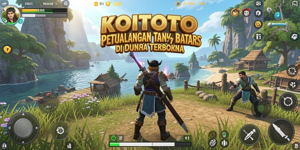 Tampilan gameplay menakjubkan dalam dunia Open World KOITOTO.