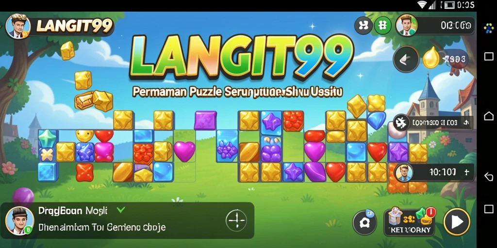 Tampilan gameplay LANGIT99 yang memikat dan menantang.