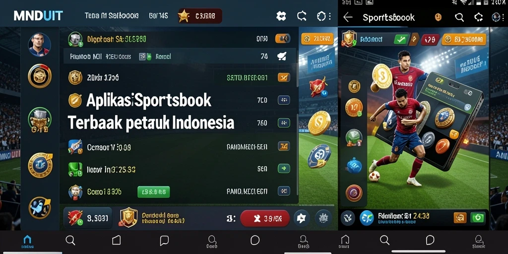 Screenshot MNDUIT menampilkan gameplay menarik saat taruhan olahraga.