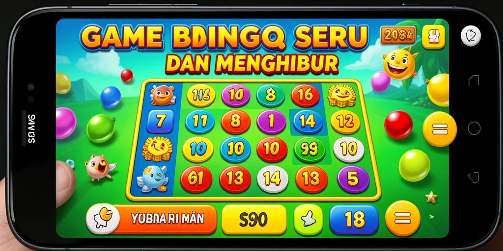 Tampilan utama S80 menampilkan gameplay Bingo yang seru dan interaktif.