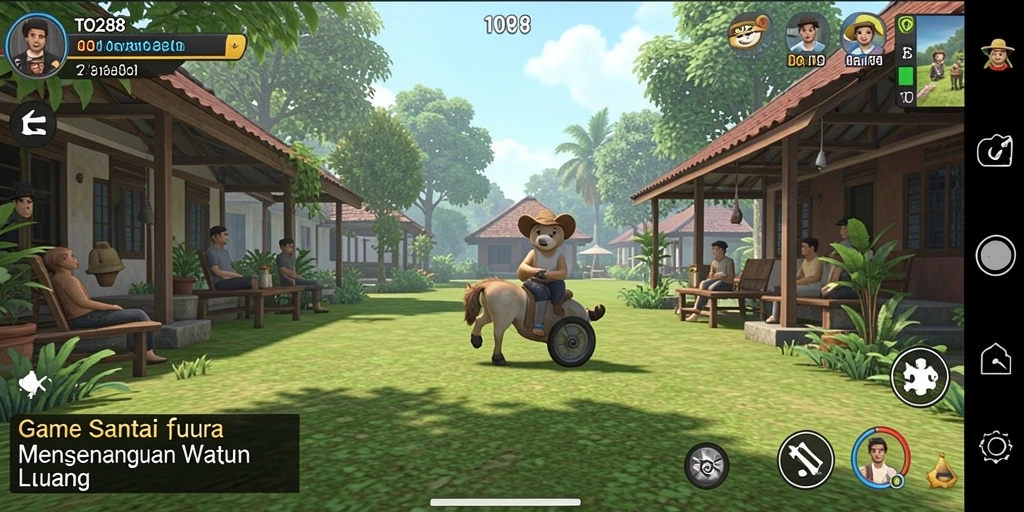Screenshot utama TO288 menunjukkan gameplay yang seru dan mengasyikkan.